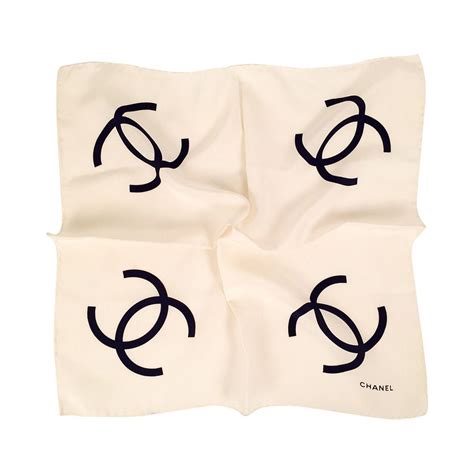 chanel silk handkerchief